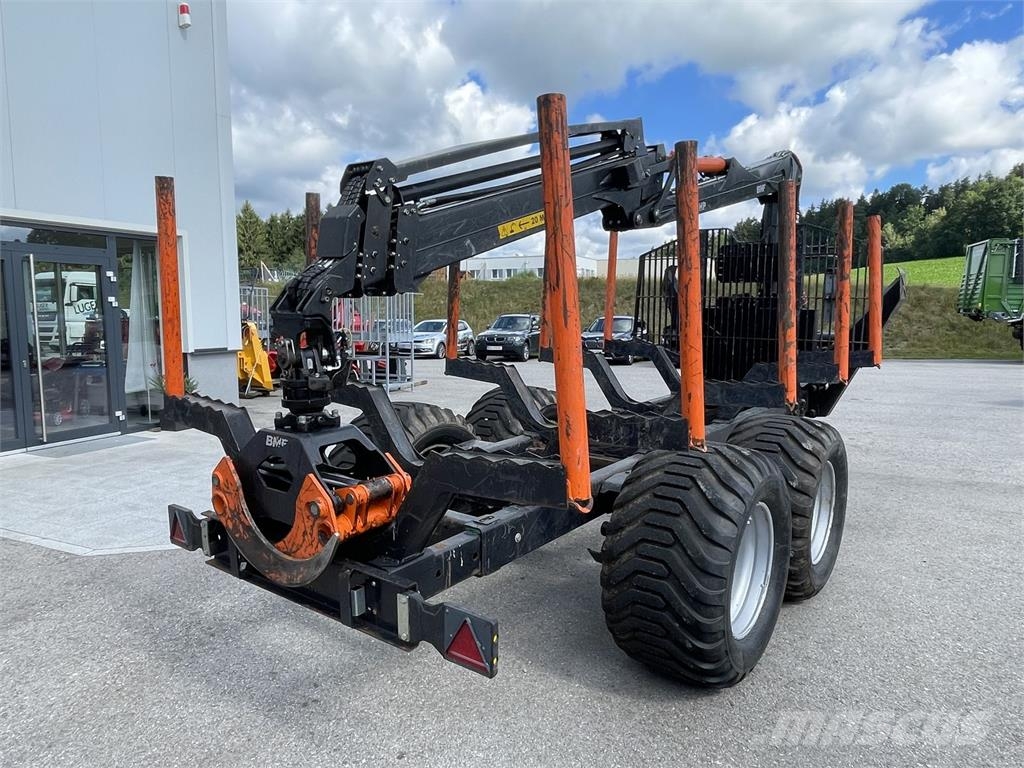 BMF 12T2 PRO 850 HP - Funk Miškovežių priekabos