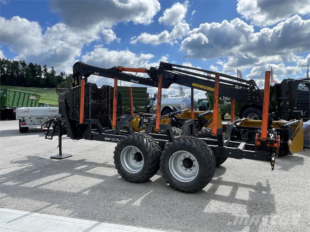 BMF 12T2 PRO 850 HP - Funk Miškovežių priekabos