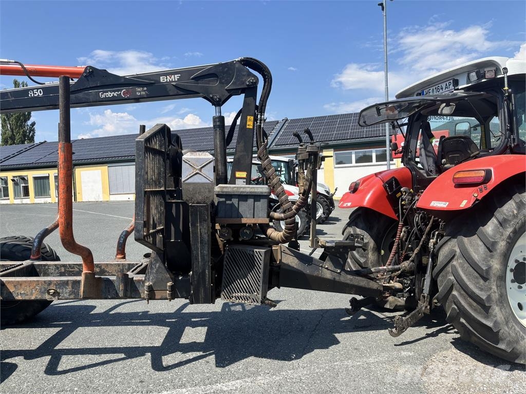 BMF 14to. mit 850 Miškovežių priekabos