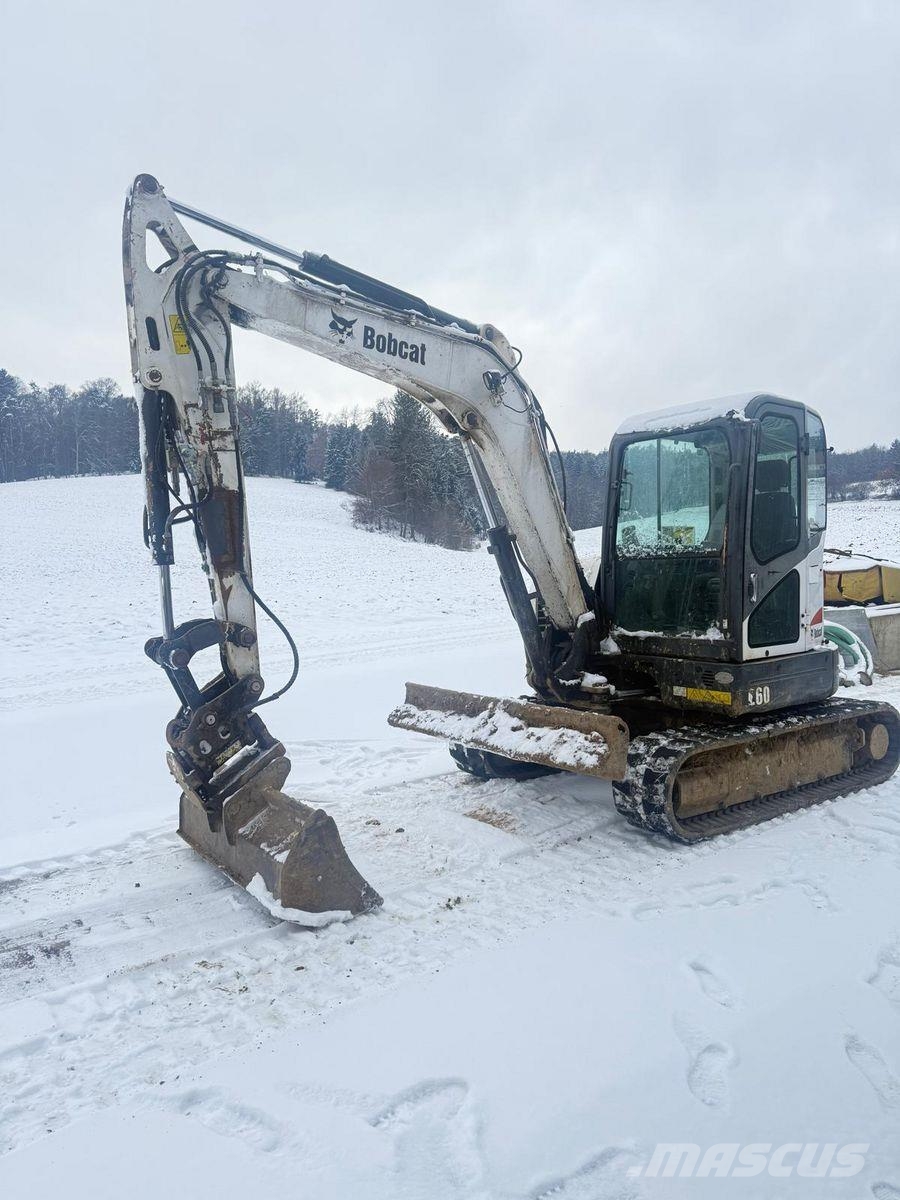 Bobcat E60 Mini kotrók < 7t