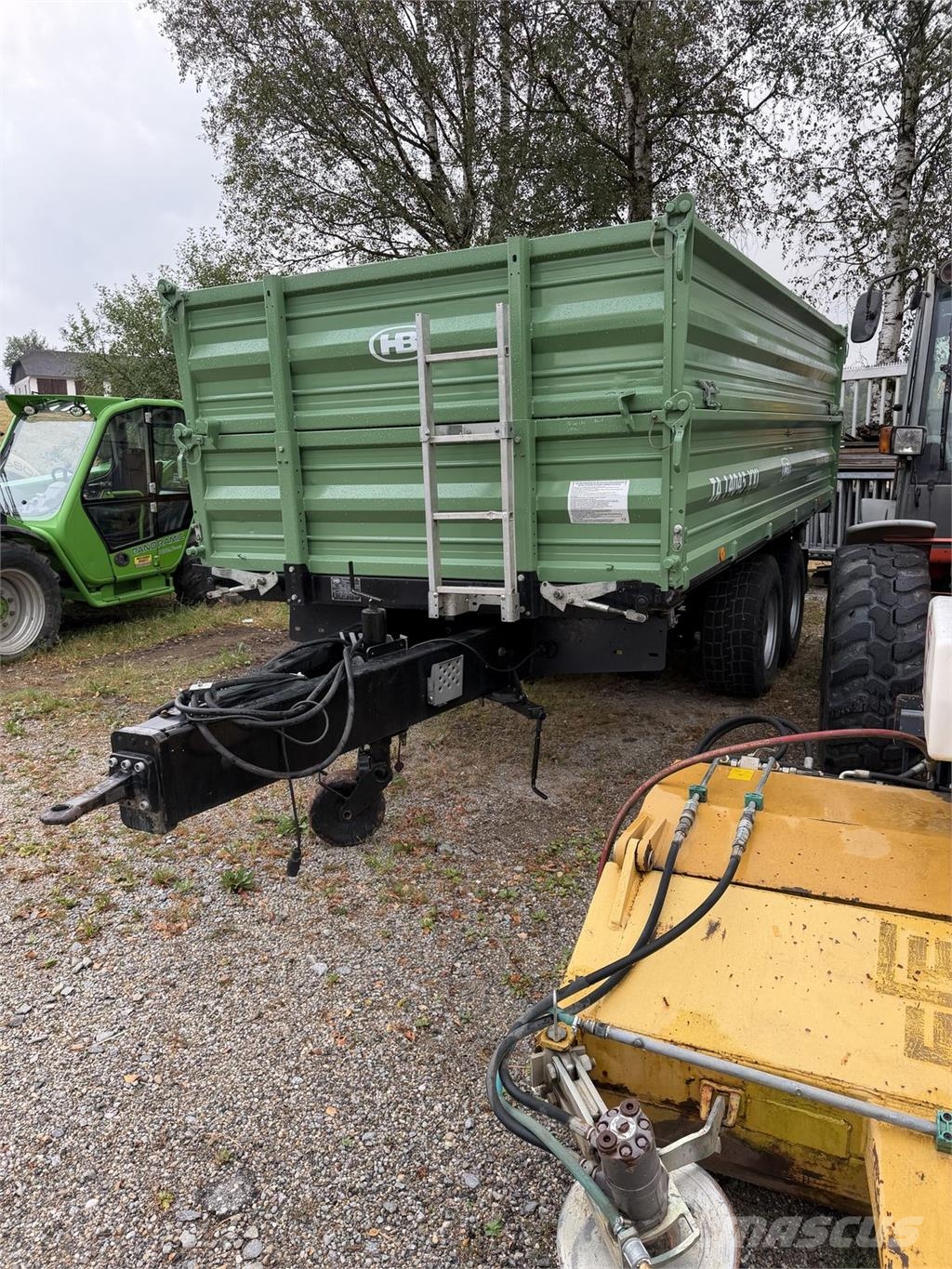 Brantner TA 14045 XXL Billenő Mezőgazdasági pótkocsik