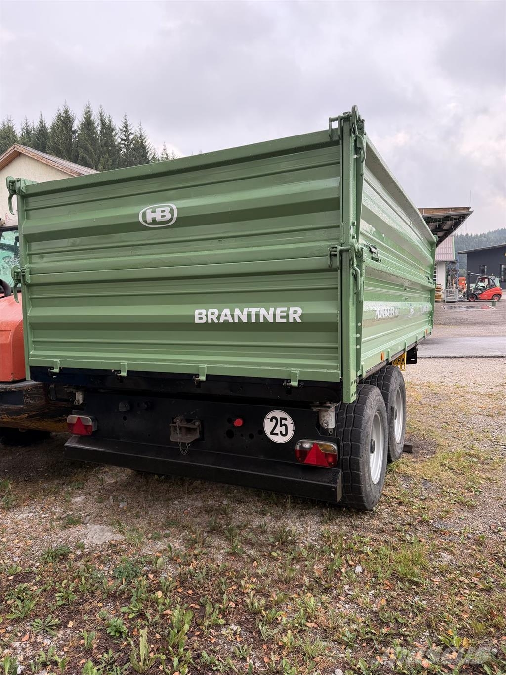 Brantner TA 14045 XXL Billenő Mezőgazdasági pótkocsik