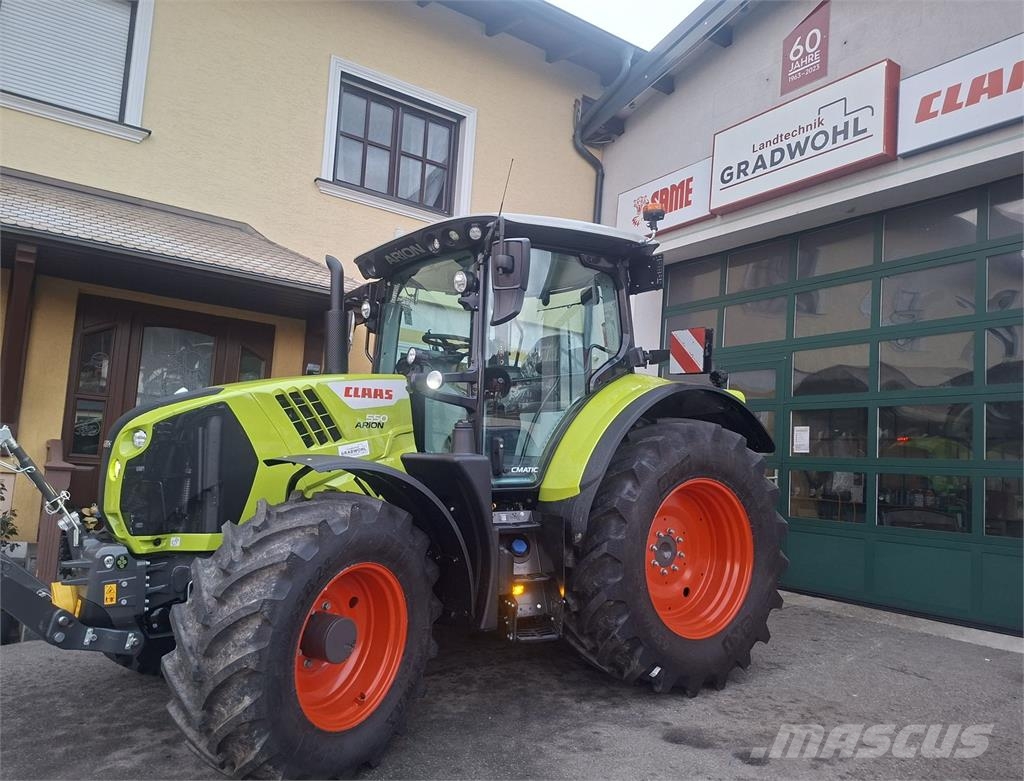CLAAS Arion 550 CMATIC CEBIS Tractors