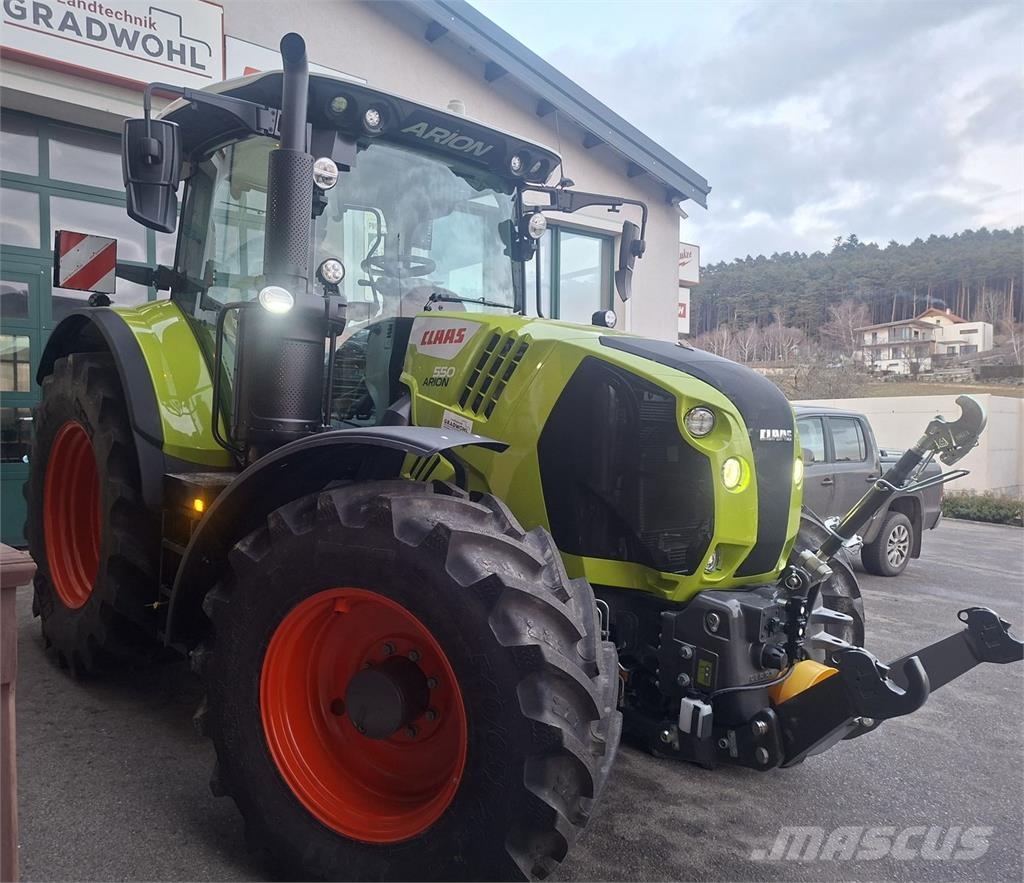 CLAAS Arion 550 CMATIC CEBIS Tractors