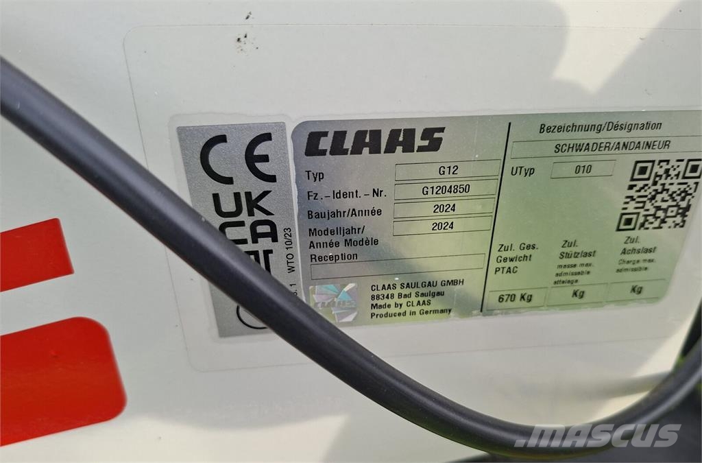 CLAAS Liner 450 Zgrabljalniki