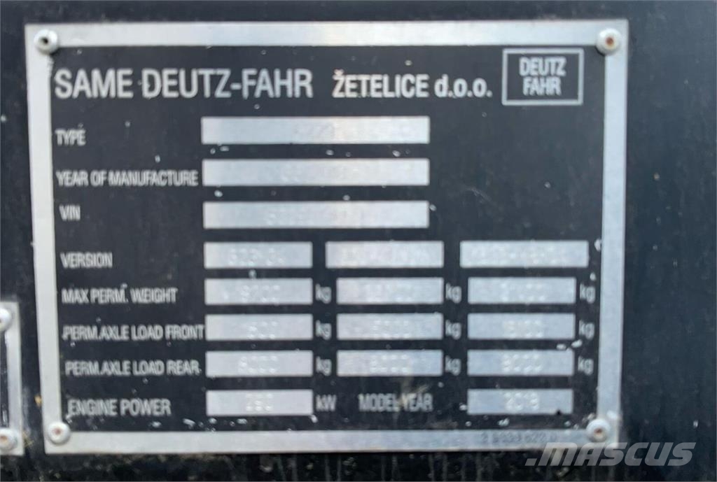 Deutz-Fahr C9306 T5 Combine harvesters