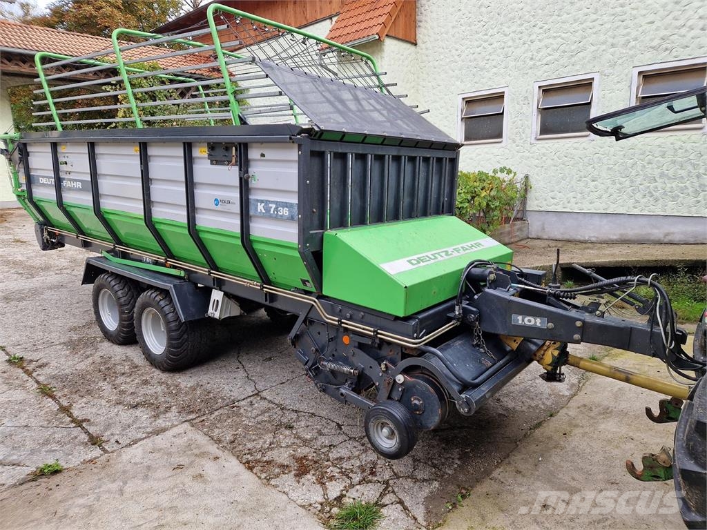 Deutz Ladewagen K7.36 Samoutovarne prikolice