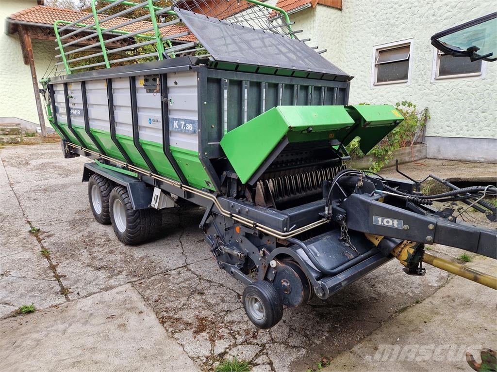 Deutz Ladewagen K7.36 Samoutovarne prikolice