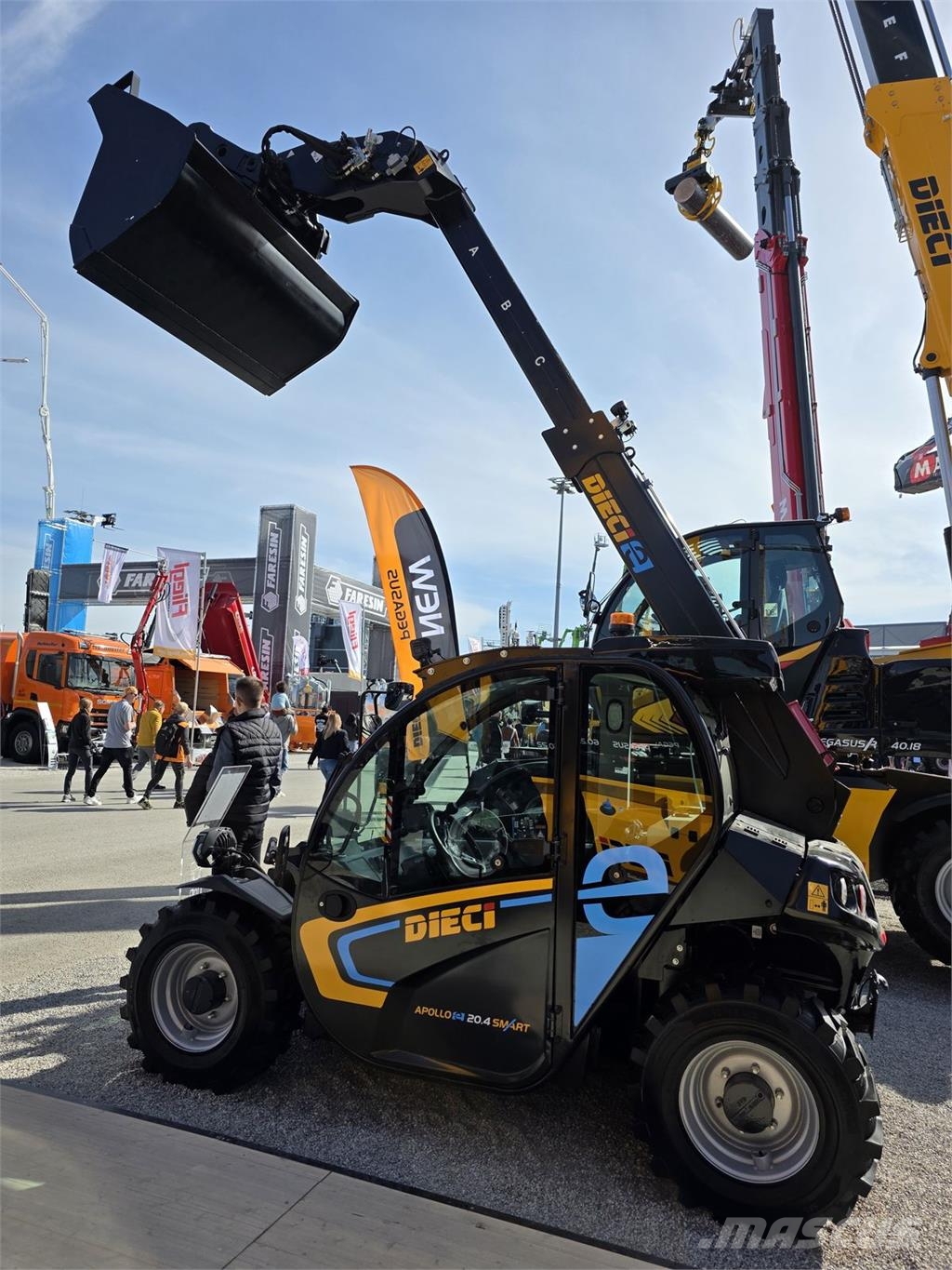 Dieci 20.4e Mini Agri Smart ELEKTRO Teleskoplader TOP 伸缩臂叉装车|叉装车