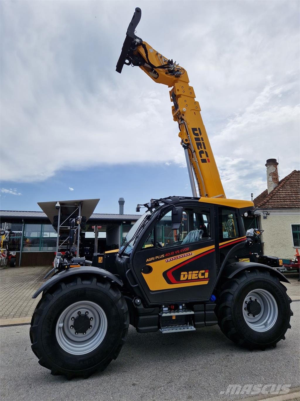 Dieci 40.10 Agri-Plus VARIO-S mit Druckluft Vollaussta مناولات متداخلة
