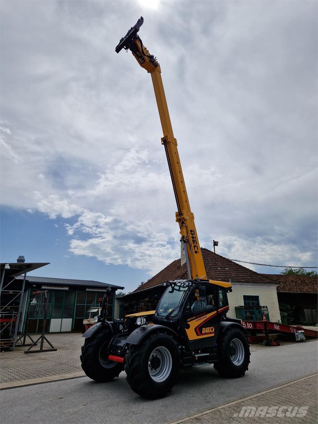 Dieci 40.10 Agri-Plus VARIO-S mit Druckluft Vollaussta مناولات متداخلة