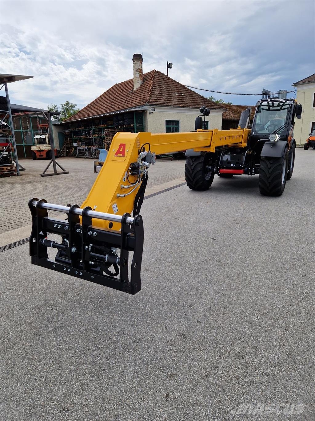 Dieci 40.10 Agri-Plus VARIO-S mit Druckluft Vollaussta مناولات متداخلة
