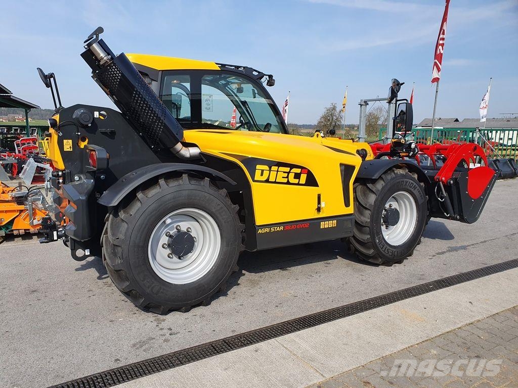 Dieci Agri-Star 38.10 mit Kabinenfederung Top Ausstatt テレスコーピックハンドラー