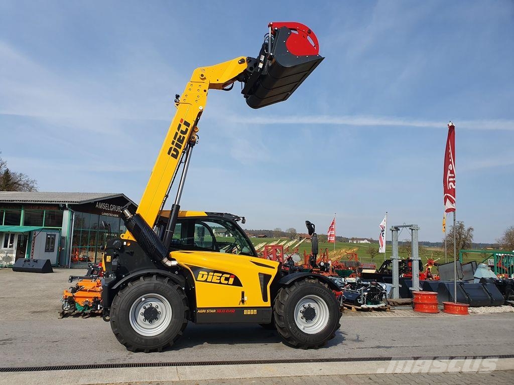 Dieci Agri-Star 38.10 mit Kabinenfederung Top Ausstatt テレスコーピックハンドラー