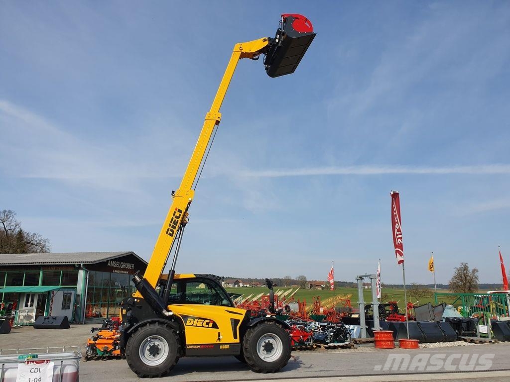 Dieci Agri-Star 38.10 mit Kabinenfederung Top Ausstatt テレスコーピックハンドラー
