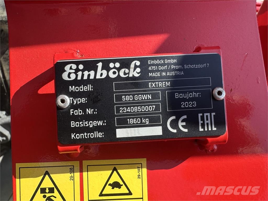 Einböck Extrem 580 GGWN Grades de discos