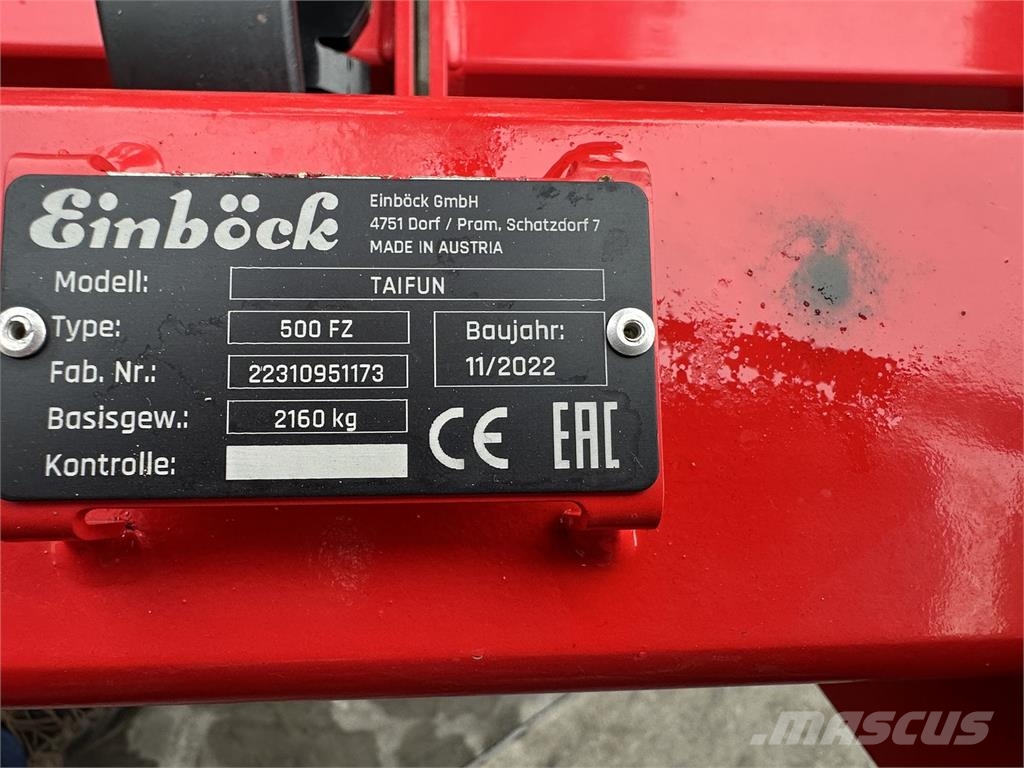 Einböck Taifun 500 FZ mit P-BOX-STI Cultivadores
