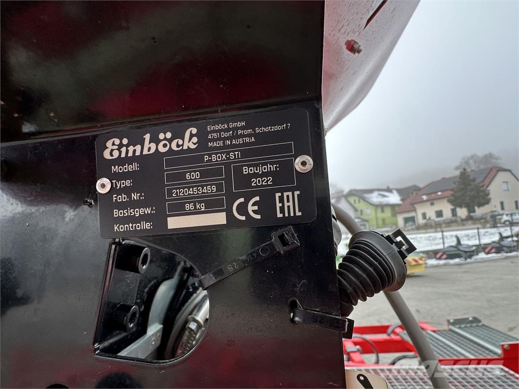 Einböck Taifun 500 FZ mit P-BOX-STI Cultivadores