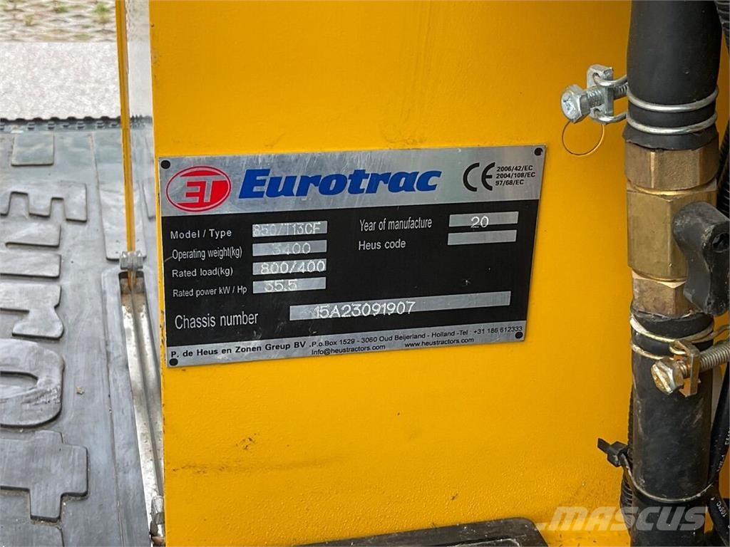 Eurotrac T 13-CF Čelni nakladalci in kopači