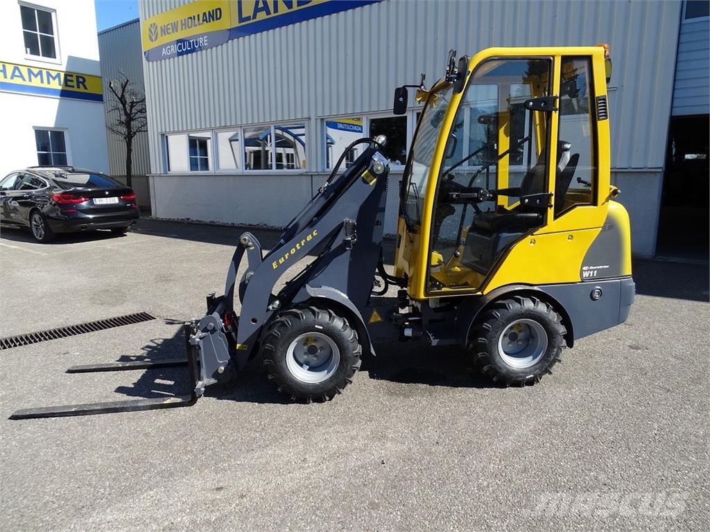 Eurotrac W 11- C mit Vollsichtkabine und Heizung Voorladers en gravers
