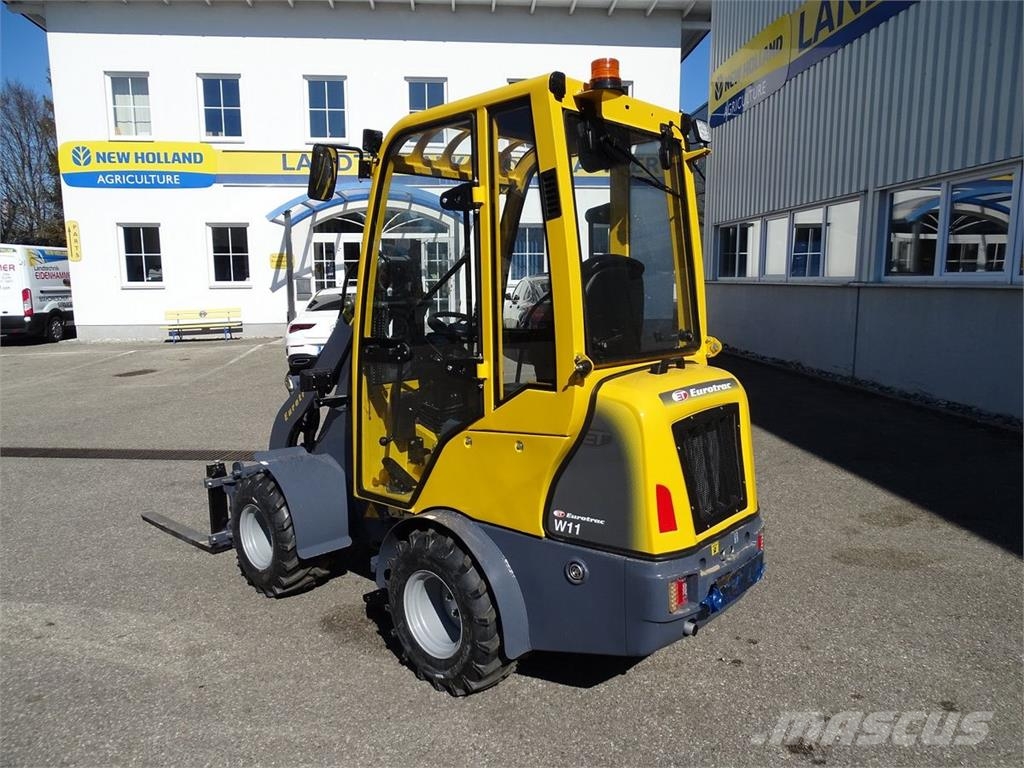 Eurotrac W 11- C mit Vollsichtkabine und Heizung Voorladers en gravers