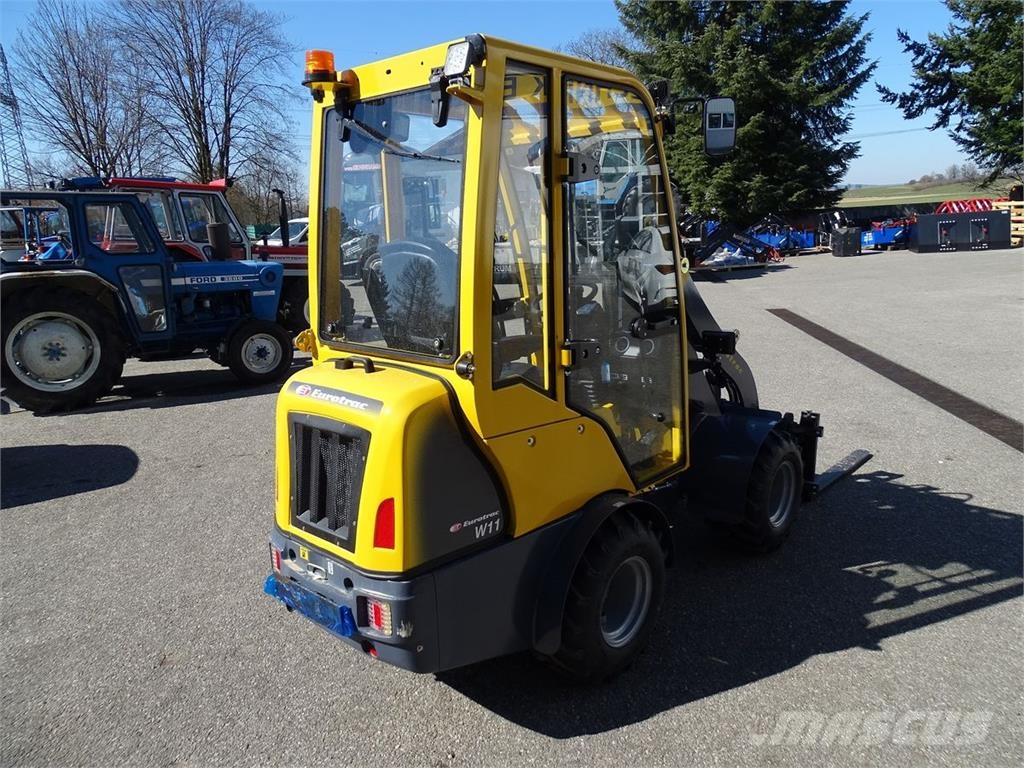 Eurotrac W 11- C mit Vollsichtkabine und Heizung Voorladers en gravers