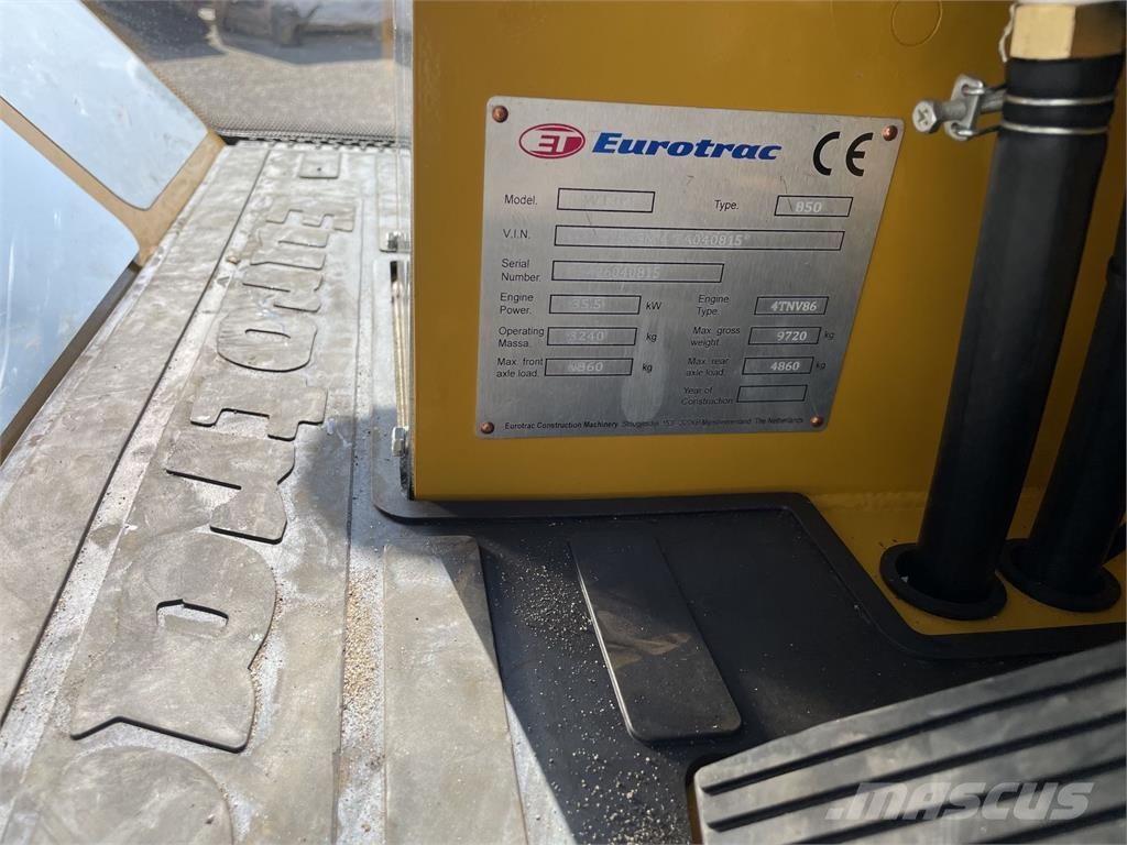 Eurotrac W 13F NEU!!!! Frontlastere og graveredskap