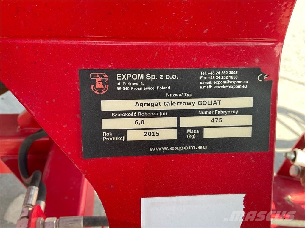 Expom Goliat 6m Tanierové brány