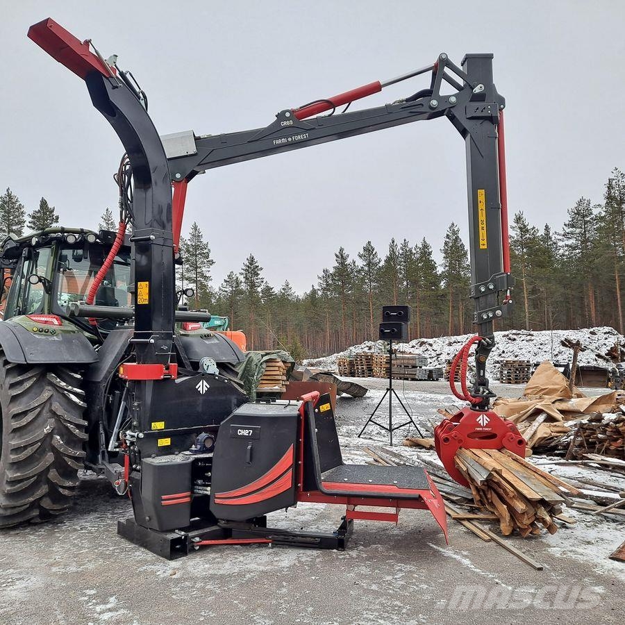 Farmi CR 89-Forstkran-Flap Down Cranes and loaders