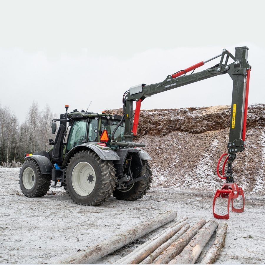 Farmi CR 89-Forstkran-Flap Down Cranes and loaders