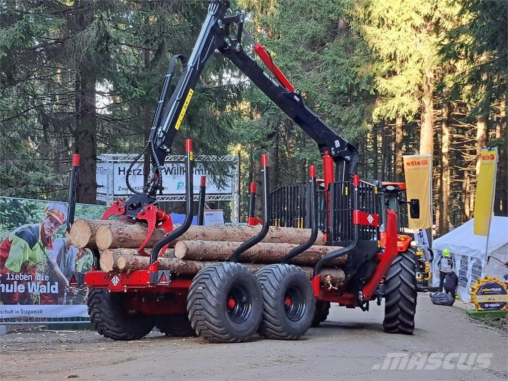 Farmi CR 89-Forstkran-Flap Down Cranes and loaders
