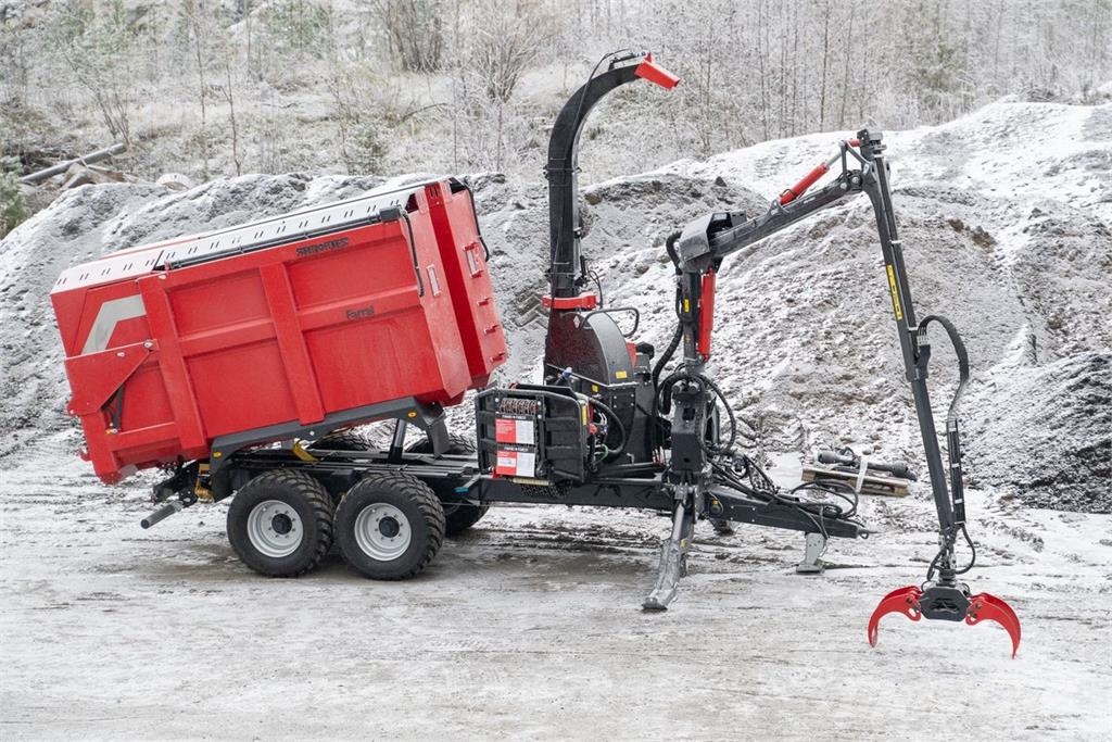 Farmi CR 89-Forstkran-Flap Down Cranes and loaders