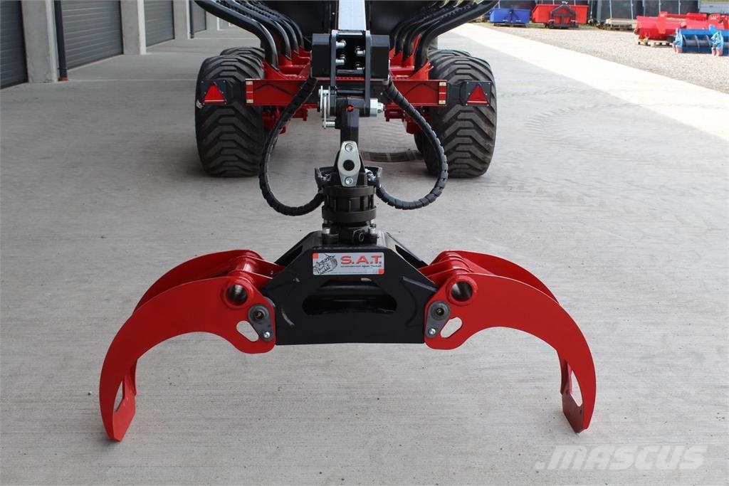 Farmi FT 12 mit CR 69 Kran - 8,5m - 14,5 Tonnen Forest trailers
