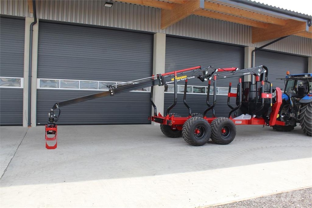 Farmi FT 12 mit CR 69 Kran - 8,5m - 14,5 Tonnen Forest trailers