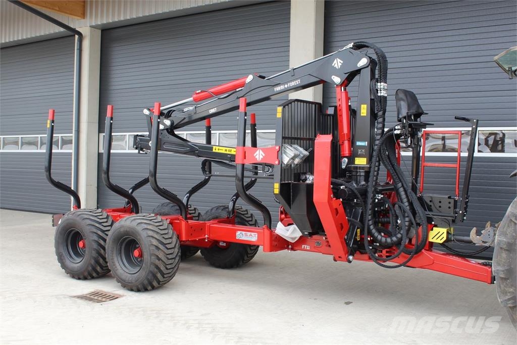Farmi FT11-CR67-14 to.Rückewagen-NEU Forest trailers