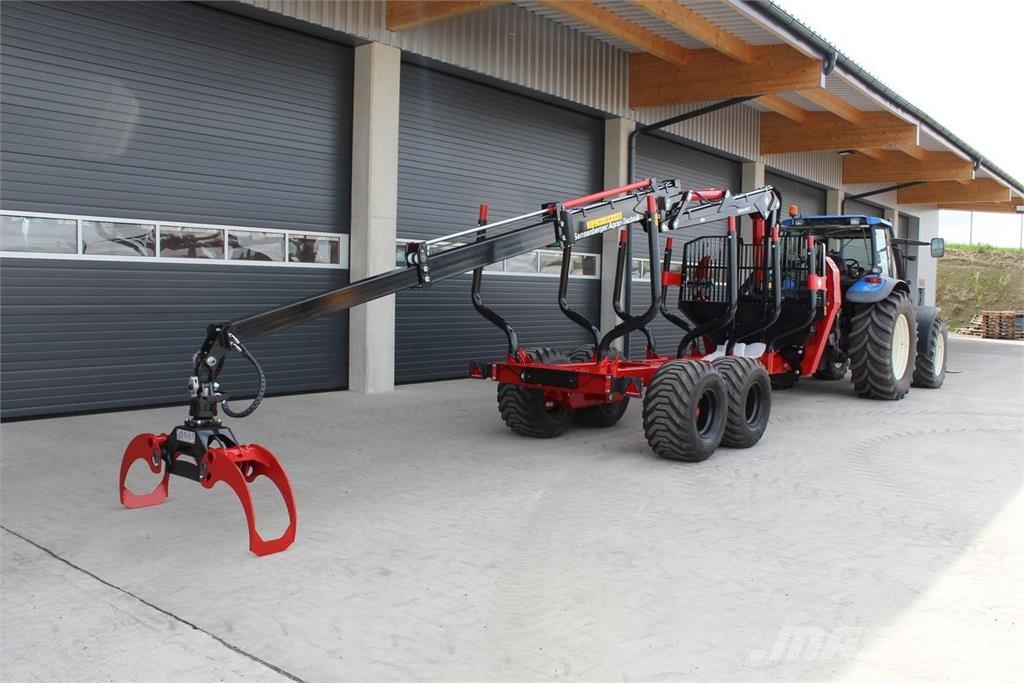 Farmi Neu-Farmi FT 12-CR 69- 8,50m Kran Forest trailers