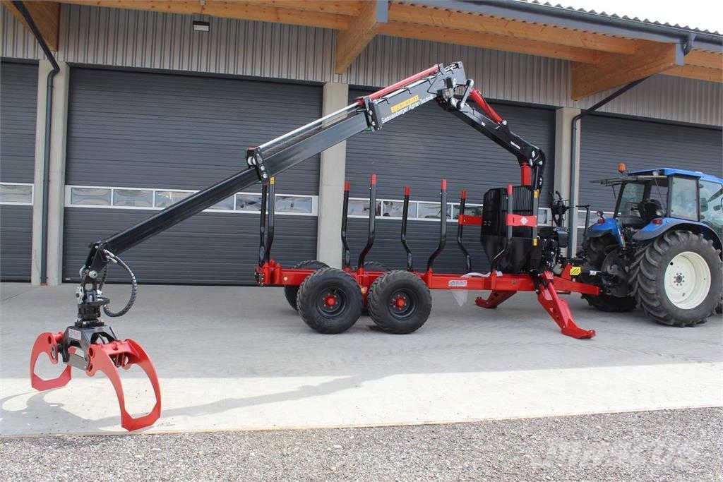 Farmi Neu-Farmi FT 12-CR 69- 8,50m Kran Forest trailers