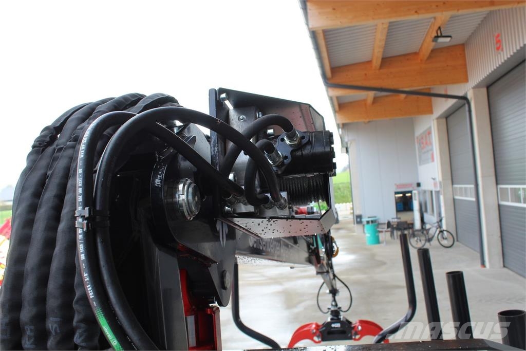 Farmi Rückewagen-12 to.-7,00m Kran Miškovežių priekabos