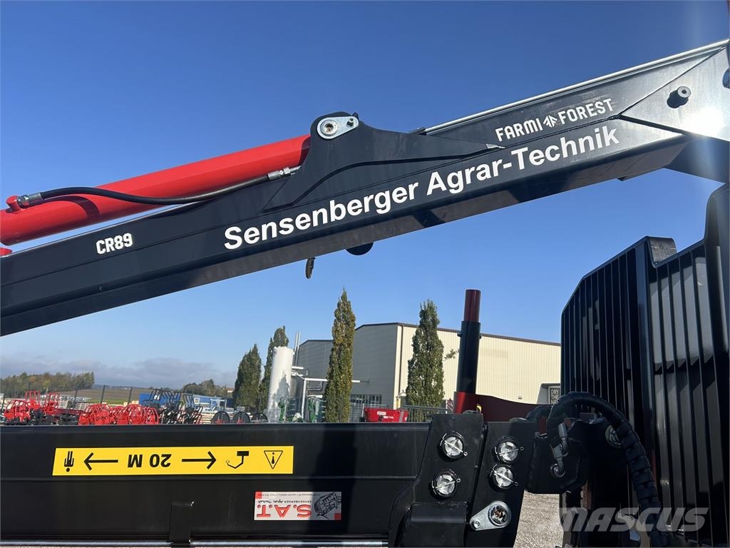 Farmi Rückewagen 14,5 to. 9 m Kran-Radantrieb Forest trailers