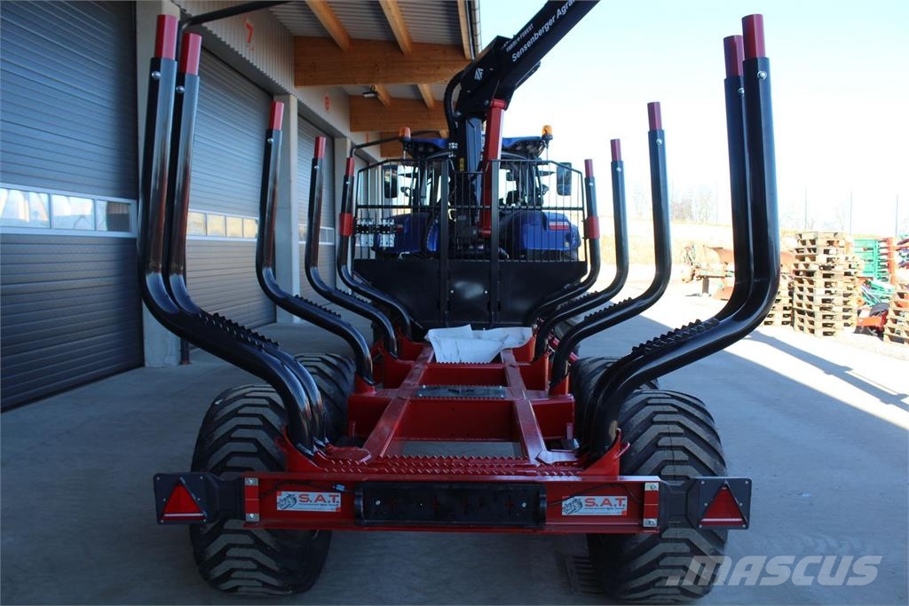 Farmi Rückewagen FT 12 - CR 89 - 9,00m Kran - 14,5t Forest trailers
