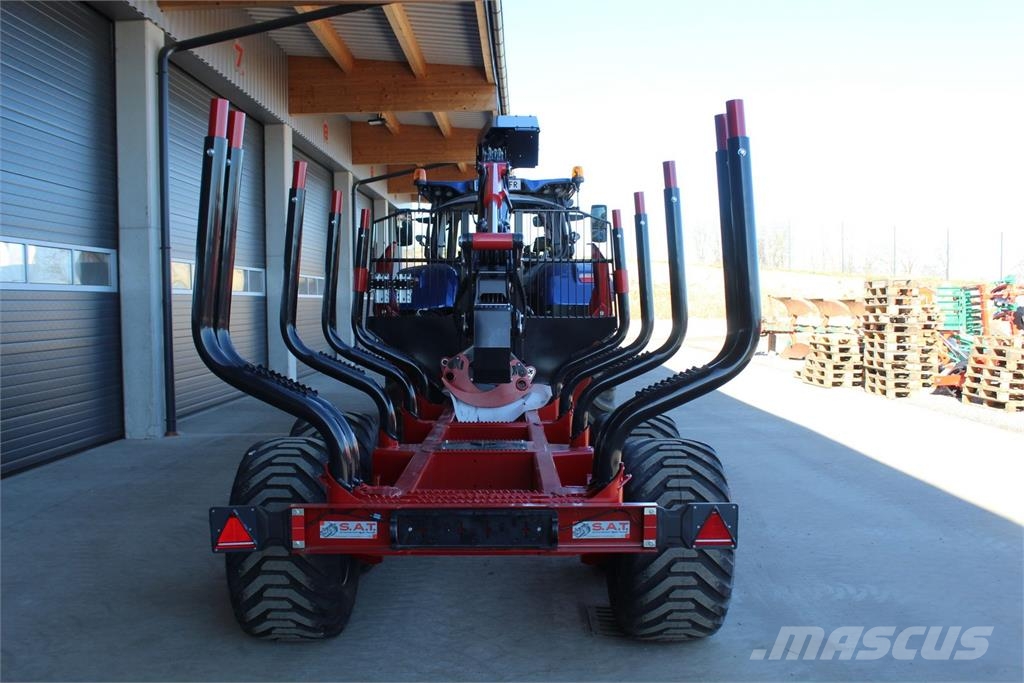 Farmi Rückewagen FT 12 - CR 89 - 9,00m Kran - 14,5t Forest trailers