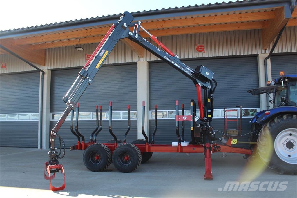 Farmi Rückewagen FT 12 - CR 89 - 9,00m Kran - 14,5t Forest trailers