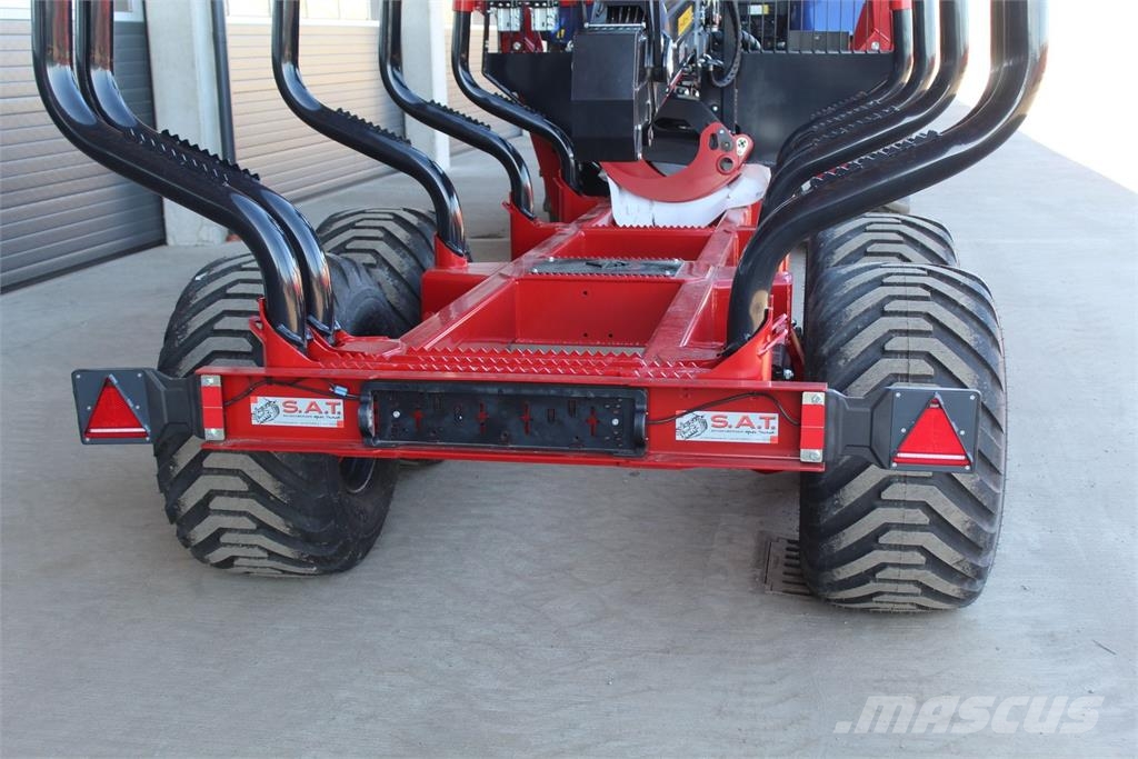 Farmi Rückewagen FT 12 - CR 89 - 9,00m Kran - 14,5t Forest trailers