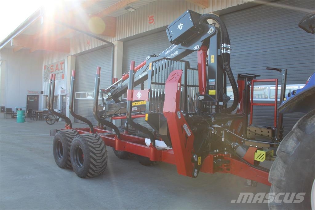 Farmi Rückewagen FT 12 - CR 89 - 9,00m Kran - 14,5t Forest trailers