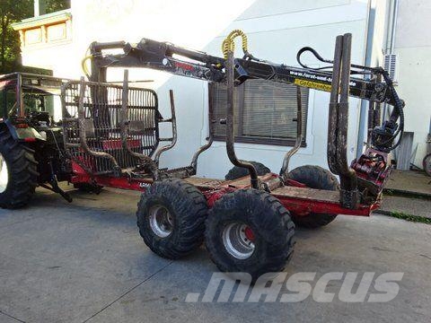 Farmi Trac MPV 12 - 4WD + 5266 Kran Meža piekabes