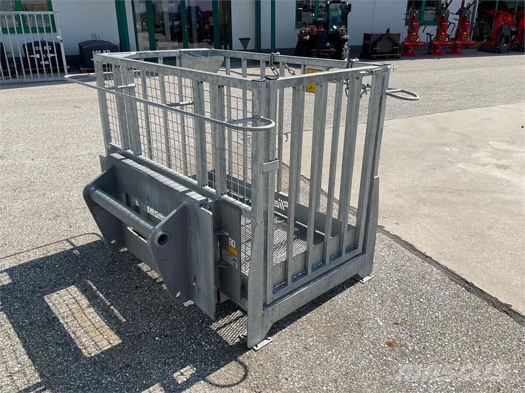 Fliegl Arbeitsbühne mit seitlichem Eingang vollverzinkt 农业机械-其他