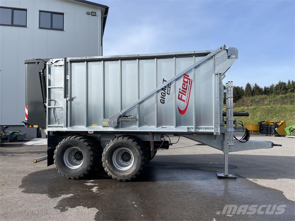 Fliegl ASW 160 FOX Lenkachse - Speed Cover Alte remorci