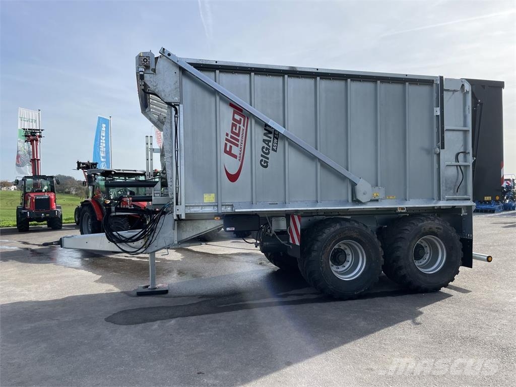 Fliegl ASW 160 FOX Lenkachse - Speed Cover Alte remorci