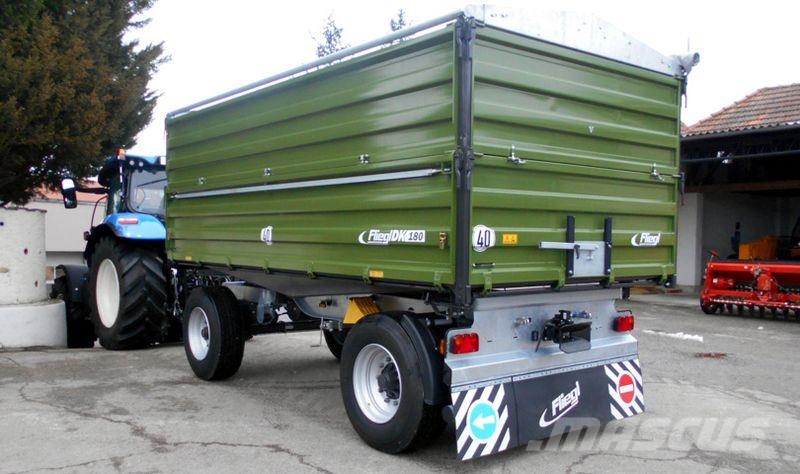 Fliegl DK 180 MAXUM FOX Remolques con caja de volteo