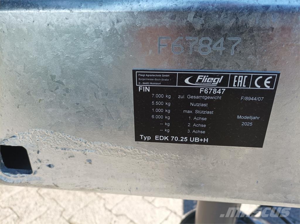 Fliegl EDK 70 FOX Sklápěcí přívěs
